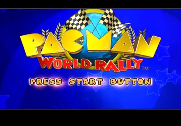 Pac-Man World Rally screen shot title